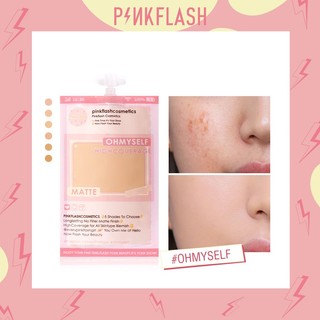 Pf-f05 kem nền pinkflash pf-f05 kết cấu lì kiềm dầu che phủ toàn diện