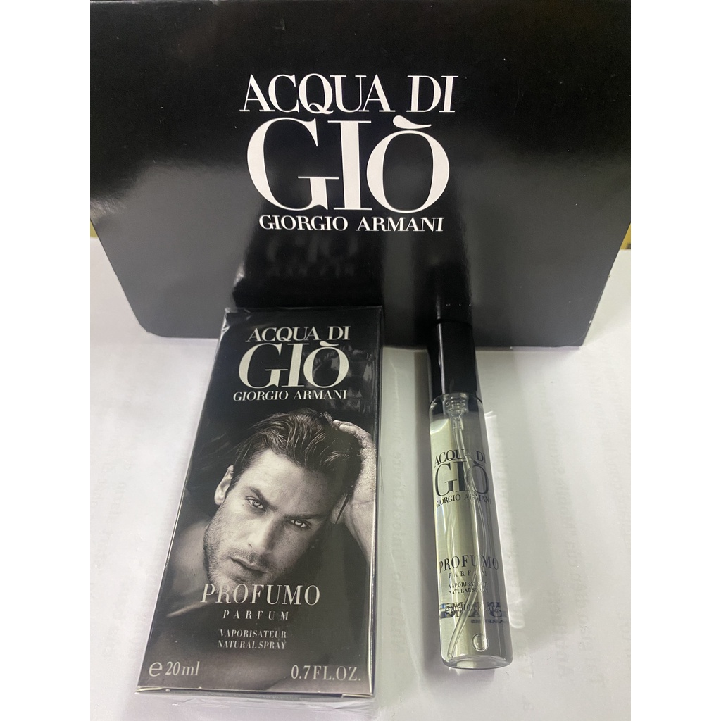 Nước Hoa mini Cao Cấp Nam Nữ 20ml - Dầu Thơm Nam Nữ Hương Nhẹ Dịu Quý Phái