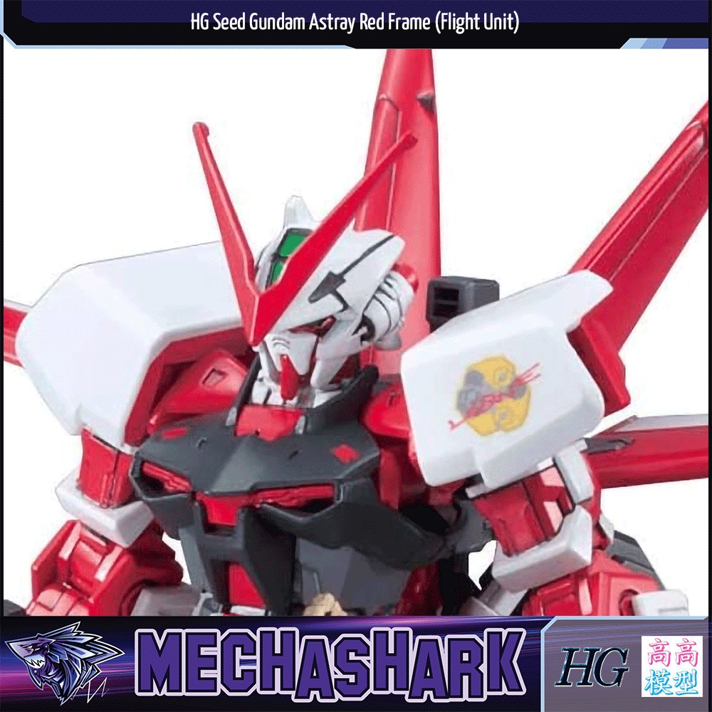 Mô Hình Lắp Ráp HG Seed 1/144 Gundam Astray Red Frame  - TT Hongli 58 Fighter - Robot vũ trụ SEED Destiny