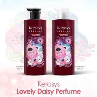 Dầu gội xả nước hoa kerasys lovely daisy cao cấp hàn quốc hương hoa cúc thơm mát 600ml