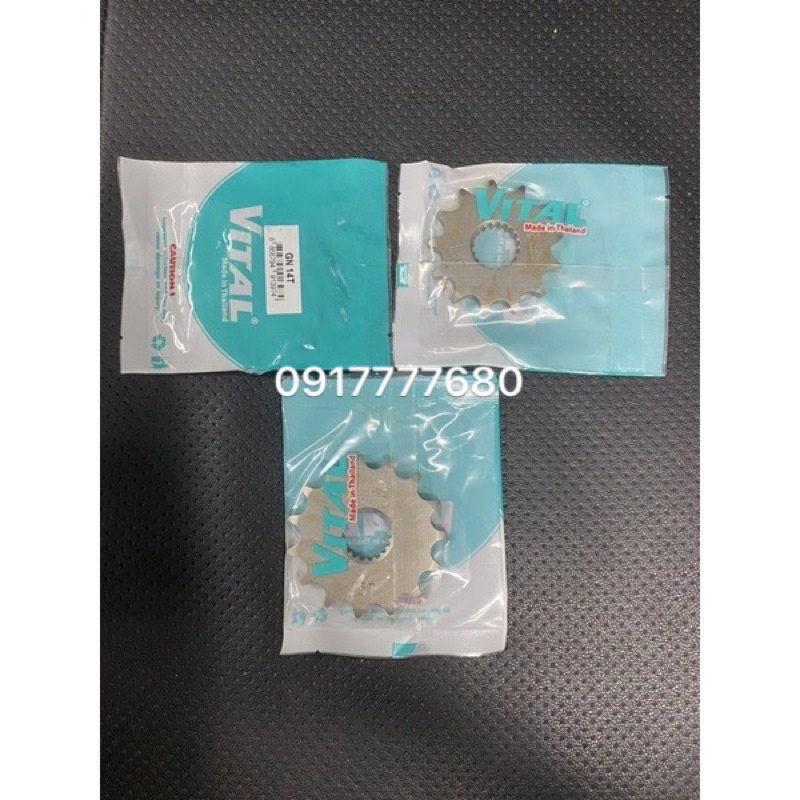 Nhông con cho xe benelli TNT 175 /Suzuk GN/Benelii 150 /Gz125 hiệu Vital chính hãng thái lan