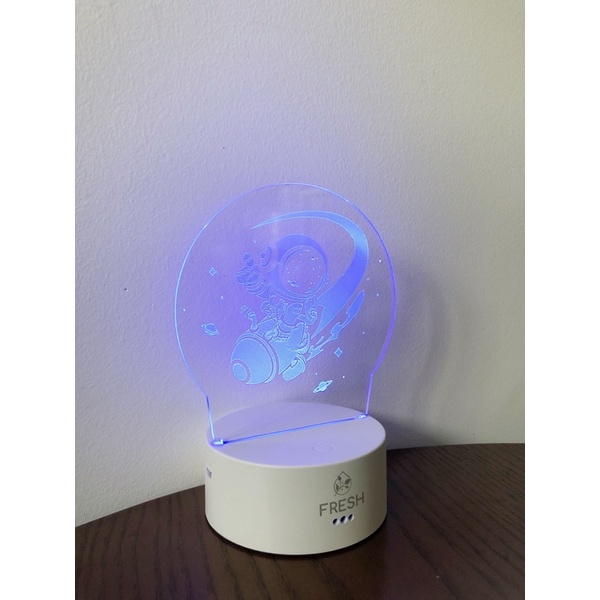 Đèn ngủ led 3D trang trí, quà tặng độc đáo, dễ thương