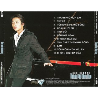 Thành phố mưa bay 2010 - đan nguyên - asia cd276 - cd nhạc vàng chất lượng cao