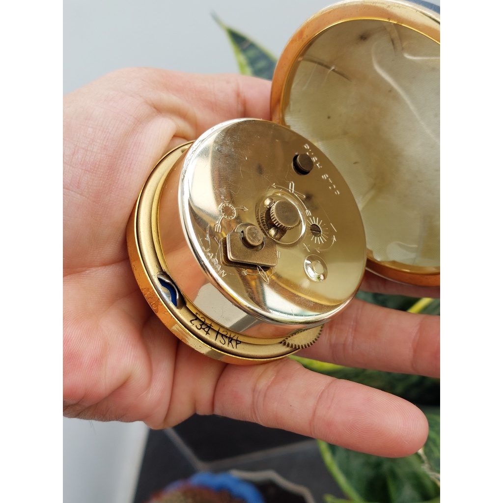 Đồng hồ để bàn xưa nam Seiko lên cót-báo thức hàng Si