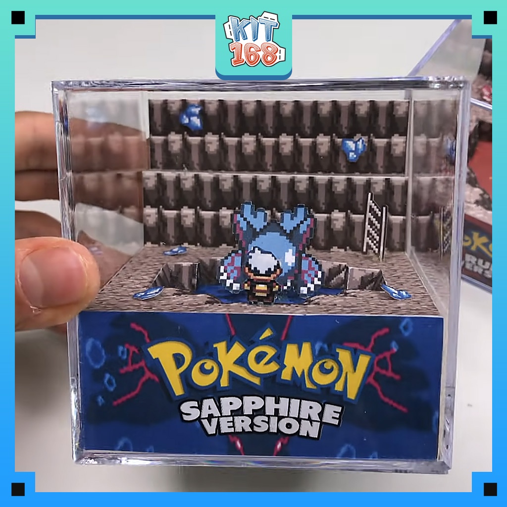 [Tự lắp ráp] Cubebox Pokemon Sapphire