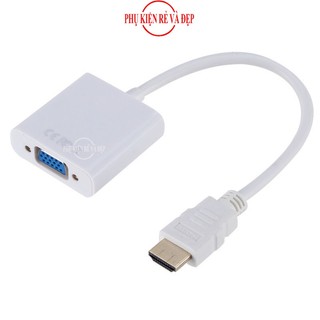 Cáp chuyển đổi HDMI sang VGA (Đen)