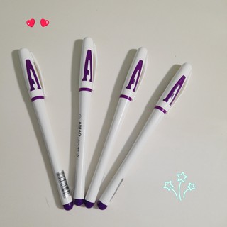 Bút gel chữ aaa cho học sinh - mực tím