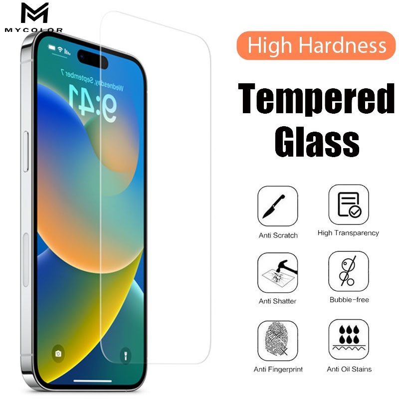 Kính cường lực cho iPhone 15 Ultra 14 13 12 11 Pro X Xs Max Xr 7 8 6 6s Plus 5 5s 5C SE SE2 SE3 2020 2022 4G 5G 2023
