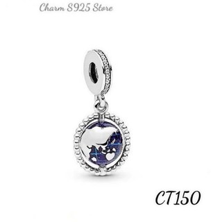 CHARM PAN ALE TREO TRÁI ĐẤT BẠC S925 THUẦN KHIẾT HÀNG CAO CẤP