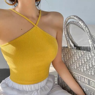 Áo Croptop Yếm Chéo Cổ (Mảnh) - A5235