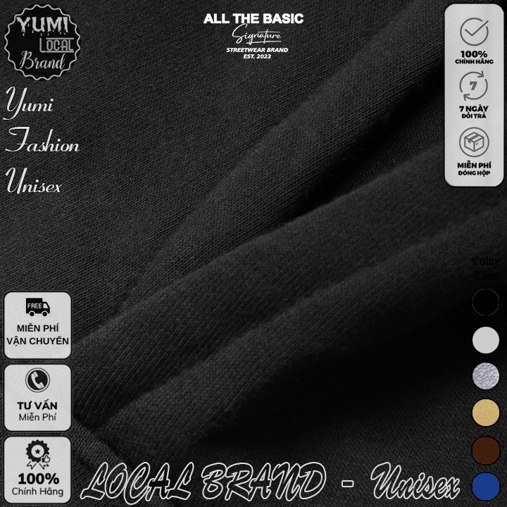 Áo Hoodie AllTheBasic Local Brand Unisex nỉ bông cao cấp dày - Áo Khoác Nỉ Form Rộng