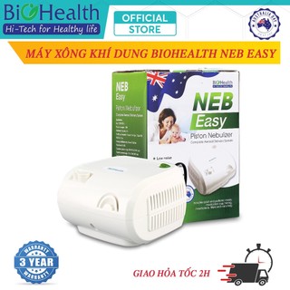 Máy xông khí dung, xông mũi họng biohealth neb easy | thiết kế nhỏ gọn, dễ dùng phù hợp mọi lứa tuổi