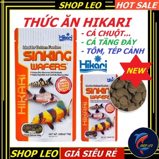 Thức ăn Hikari Sinking Wafers-Thức ăn cao cấp cho cá chuột Corydoras-cá tầng đáy- tôm cảnh,tép cảnh- Cám Hikari-shopleo