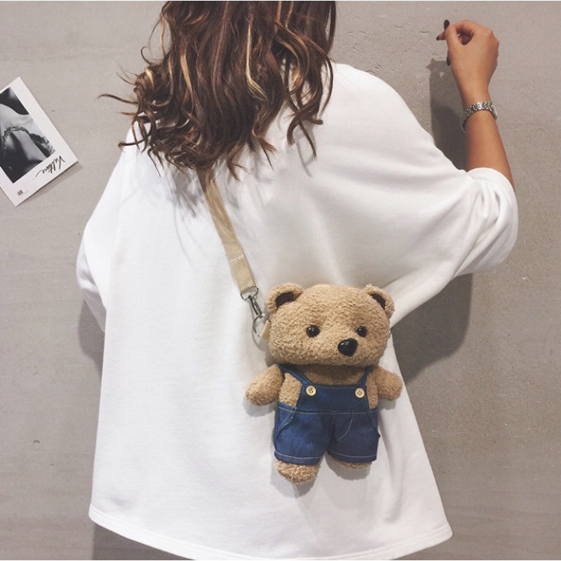 Túi đéo chéo hình gấu