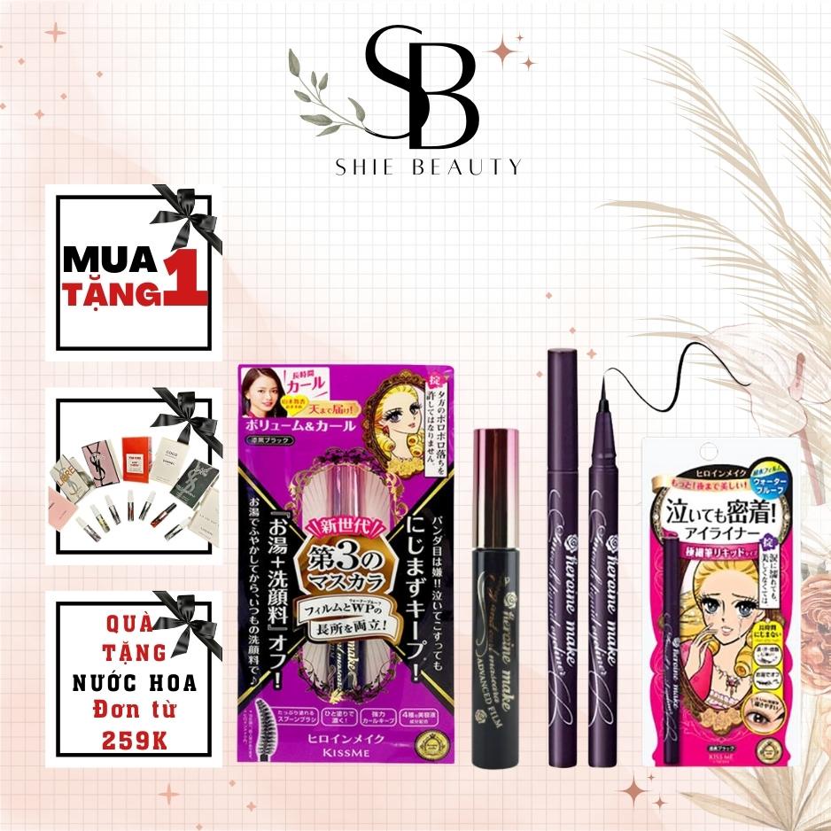 Kẻ Mắt Kissme Nhật Bản, Kẻ Mắt Nước Kissme Heroin Không lem không trôi màu nâu - đen Korean Beauty