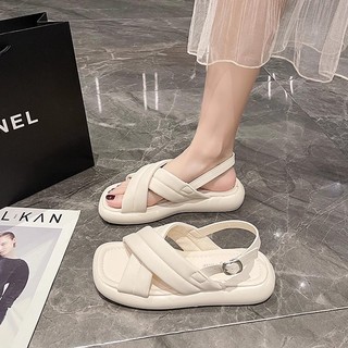 Sandal nữ quai chéo đế thấp 3 phân dễ phối đồ, phù hợp nhiều độ tuổi