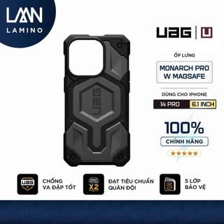 [Thanh Lý] Ốp Lưng UAG MONARCH Pro Magsafe Cho iPhone 14 Pro [6.1 INCH] LAMINO