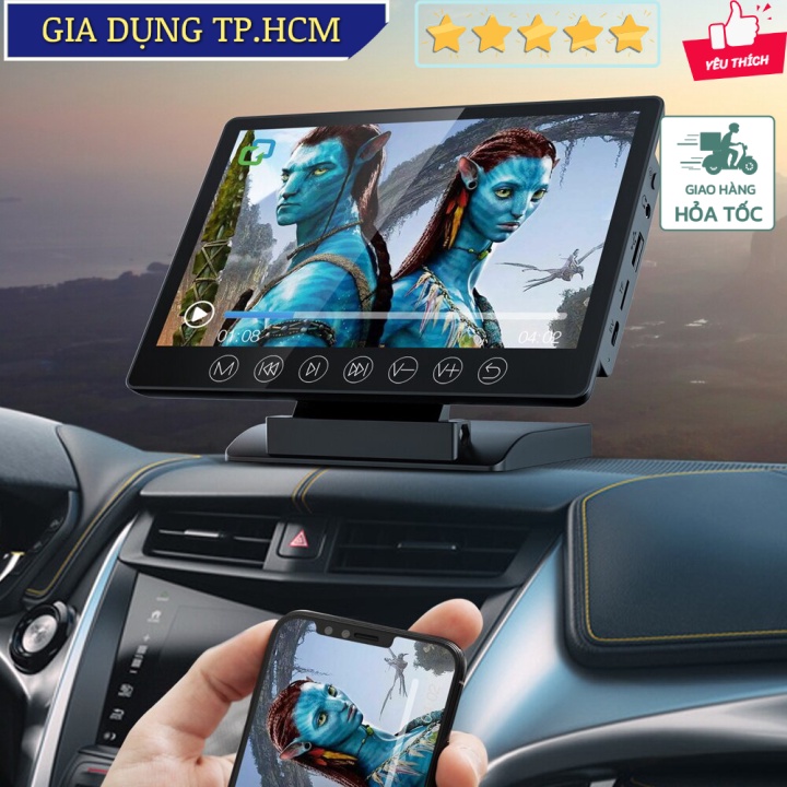 🆕 Màn hình giải trí đa phương tiện đặt Taplo cho xe hơi 7 Inch Car Radio Autoradio Stereo Receiver FM TF HD MP5 Player