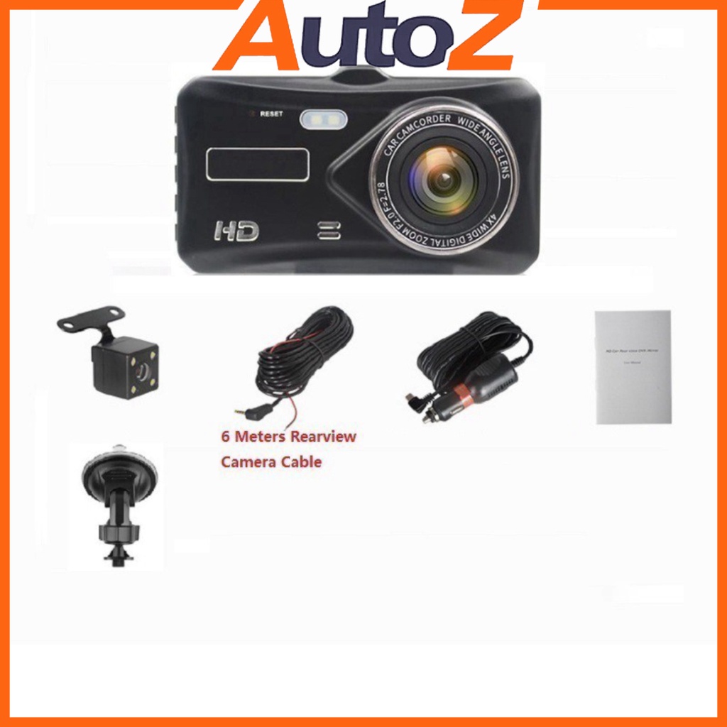 [CHÍNH HÃNG] Camera hành trình ô tô quay trước sau BM60 4 inch Full HD | BigBuy360 - bigbuy360.vn