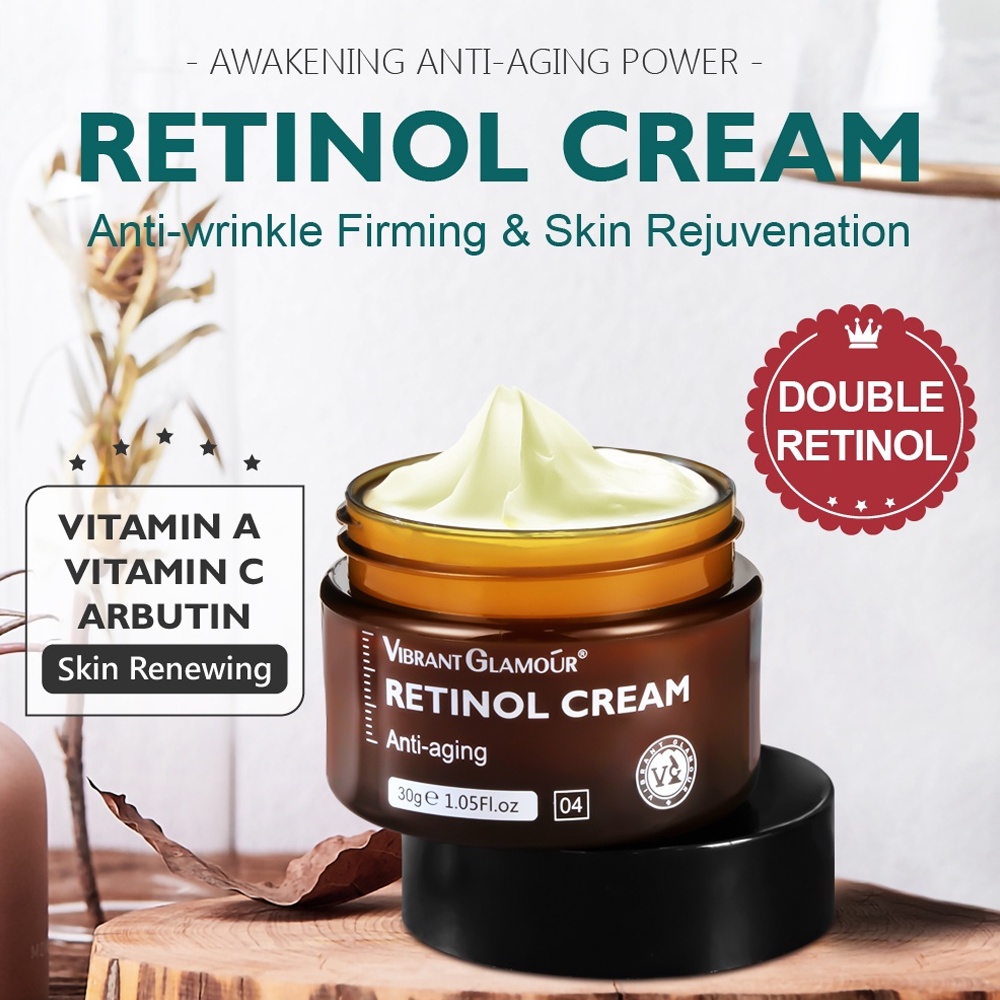 Kem Dưỡng Da Mặt VIBRANT GLAMOUR Retinol Cream 30g