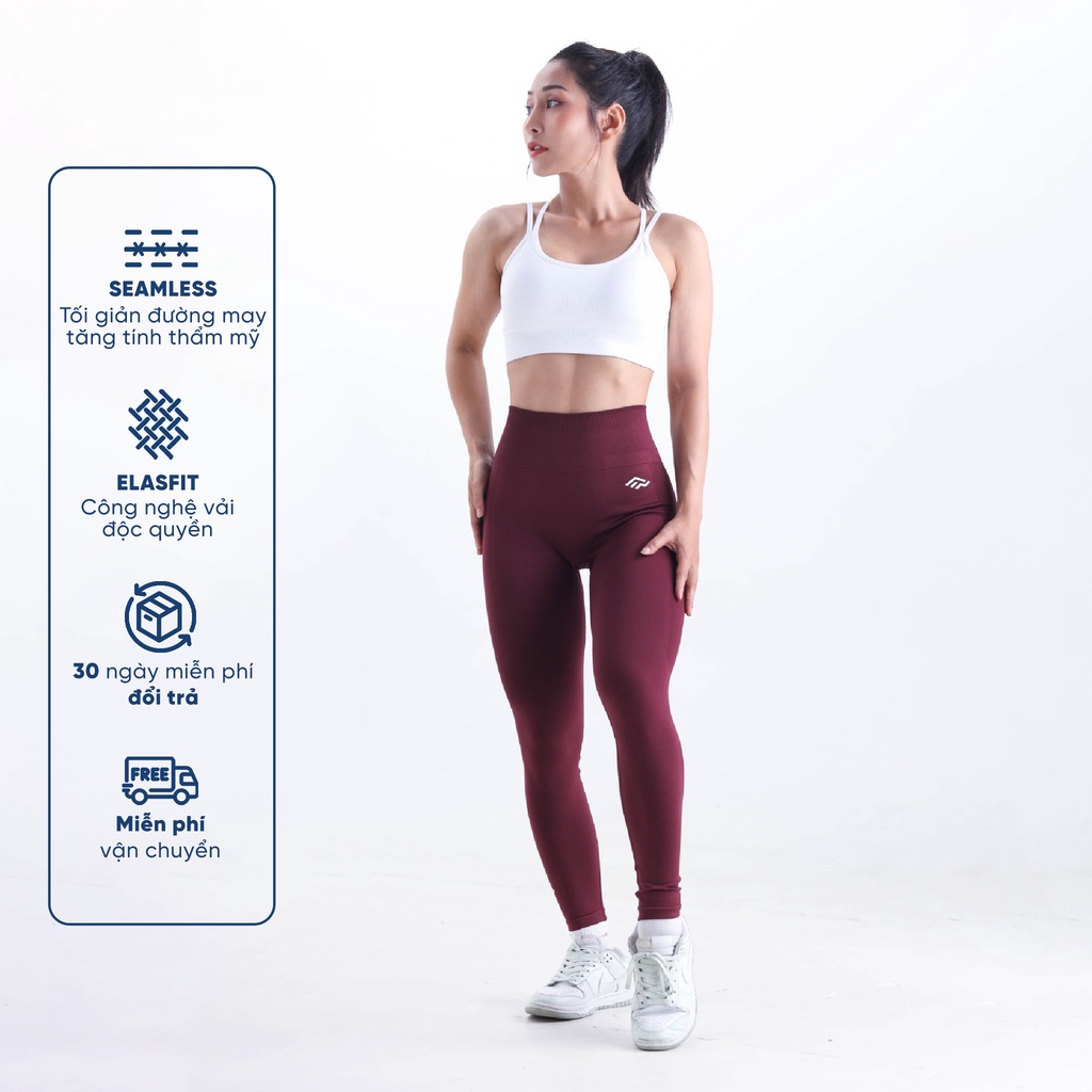 Quần tập Gym legging nữ chun mông tôn dáng FitYouAll Sky Collection