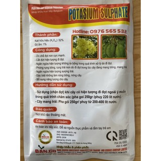 KALI 52 - Kali Sunphat - Potasium Sulphate
