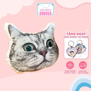 Gối ôm hình thú ngộ nghĩnh in theo yêu cầu - Gối bông INKI