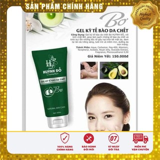 Gel kỳ tế bào da chết HUỲNH ĐỖ 200ml, loại bỏ da chết, bật tone hấp thu kem nhanh hơn