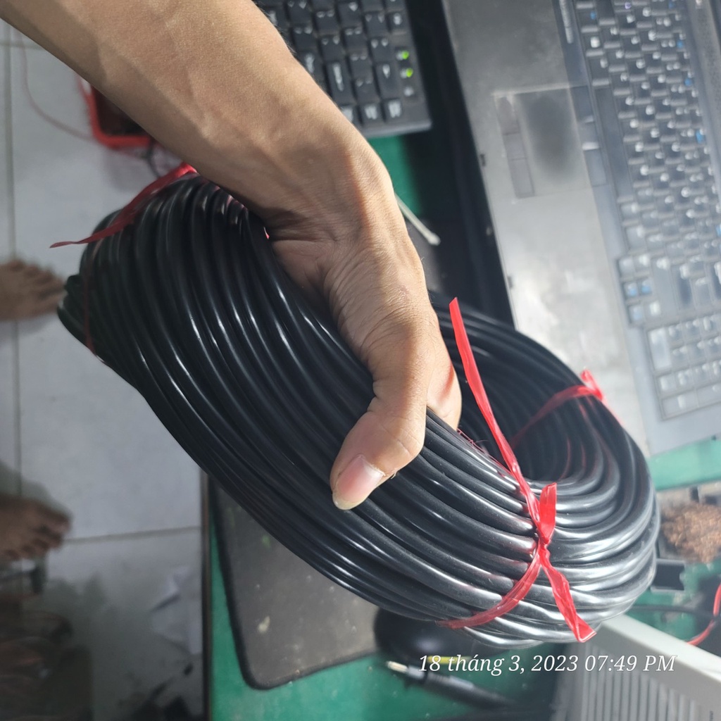 ỐNG NHỰA 6MM LUỒN DÂY ĐIỆN XE MÁY
