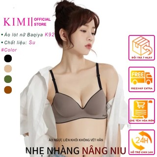 Áo lót nữ su đúc nâng ngực không gọng, Áo ngực đẩy tạo khe K92