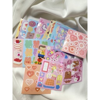 Set 5 tấm sticker trang trí