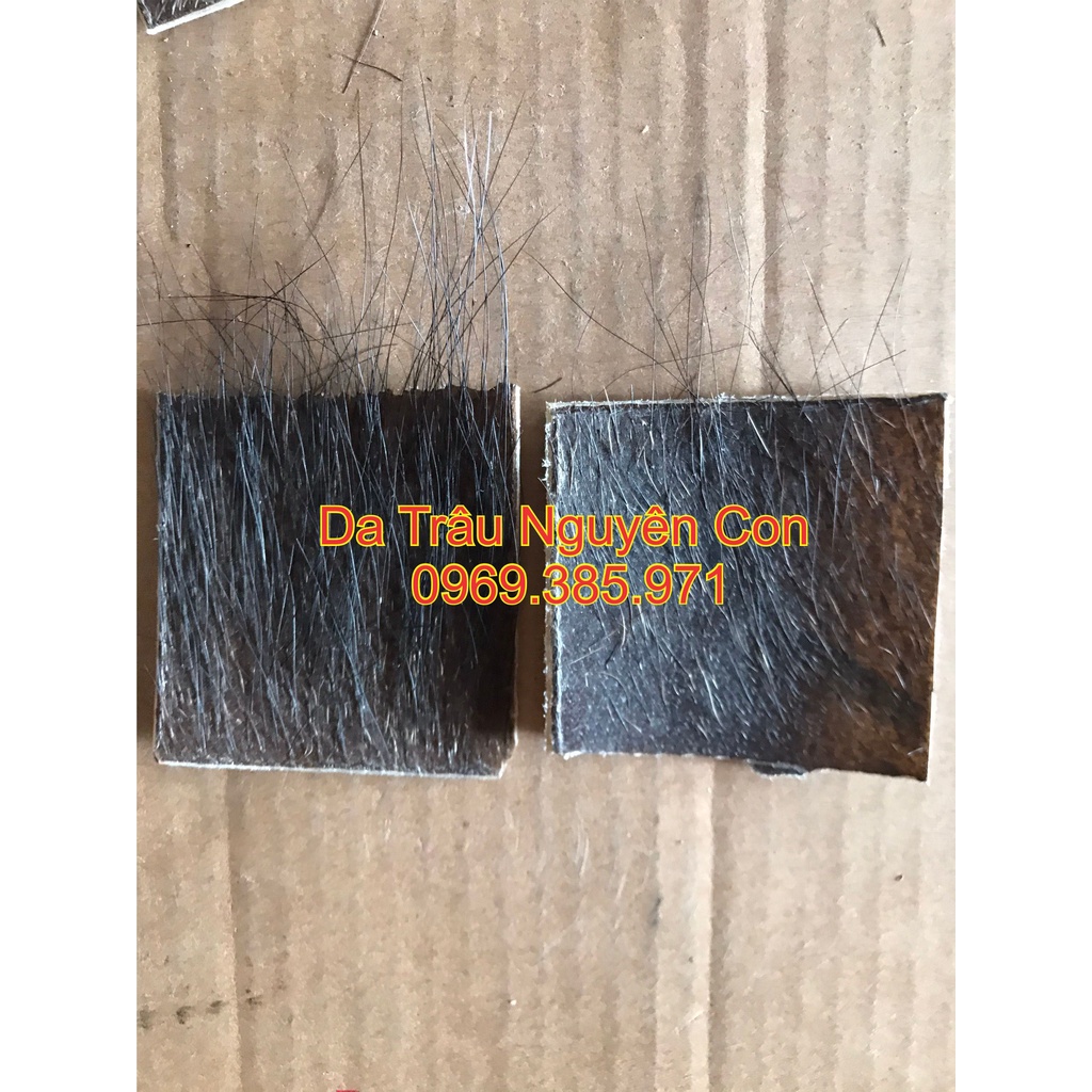 Da trâu khô Da trâu thật