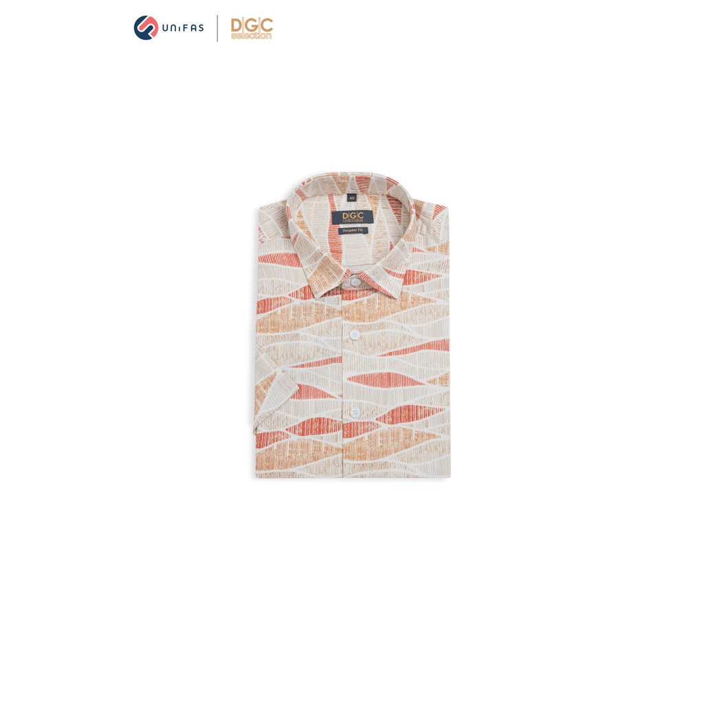 Áo sơ mi nam DGCs ngắn tay in họa phong cách Hàn Quốc, chất vải cao cấp thoáng mát SASNBC01M