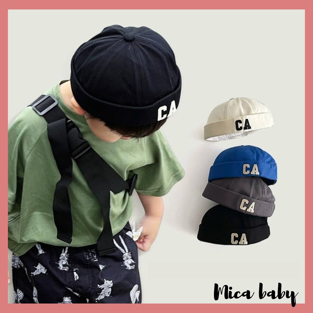 Mũ bucket trẻ em kiểu dáng chụp đầu đáng yêu cho bé MH236 Mica baby