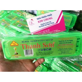 Bộ Dụng Cụ Lấy Ráy Tai Hộp Nhựa Cao Cấp Thanh Sơn 8 món