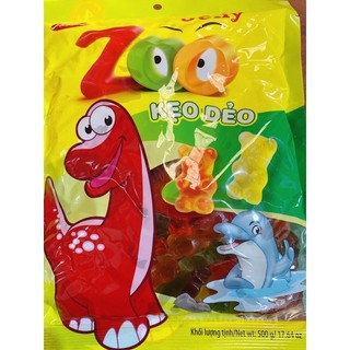bịch kẹo dẻo chip chip jelly 500 gam cực nhiều
