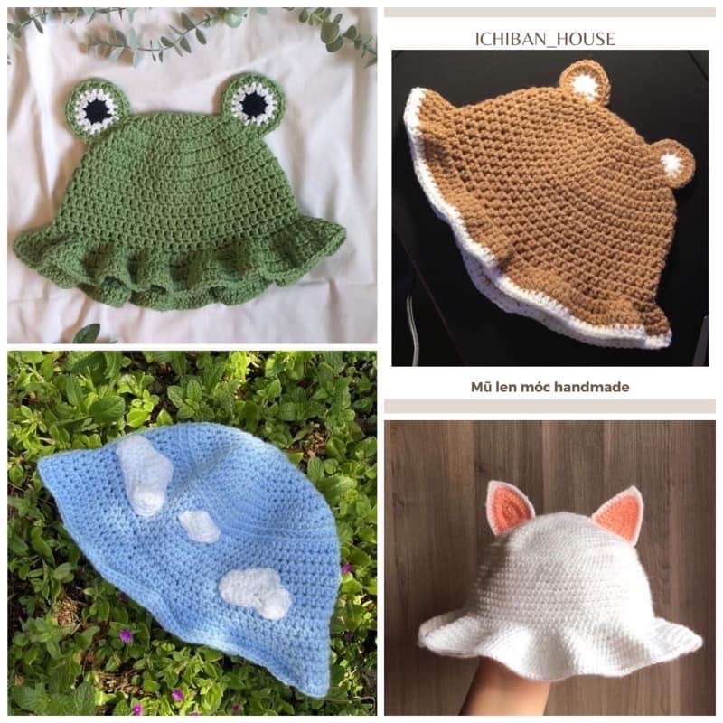 Mũ len handmade cho chó mèo ❤️