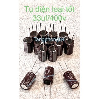 Tụ điện loại tốt 33uf/400v , giá 10 con 100k
