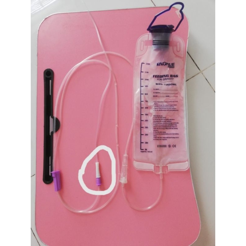 Túi Truyền thải độc đại tràng theo phương pháp SMARTA dung tích 1200ml, kèm dây truyền  an to