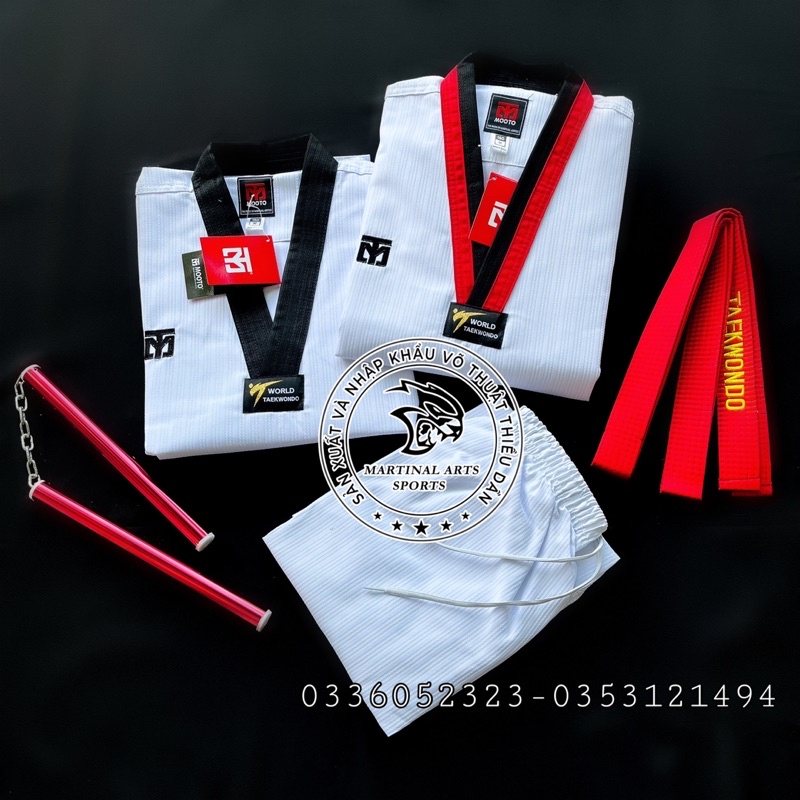 VÕ PHỤC Taekwondo MOOTO Basic 4.5