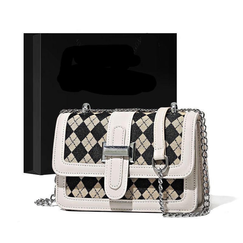 Túi Xách Nữ Đeo Chéo Họa Tiết Caro Thời Trang