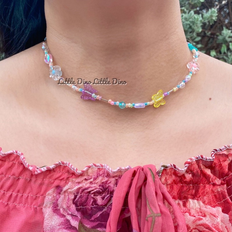 VÒNG CỔ HOLOGRAM TONE PASTEL XINH XẮN