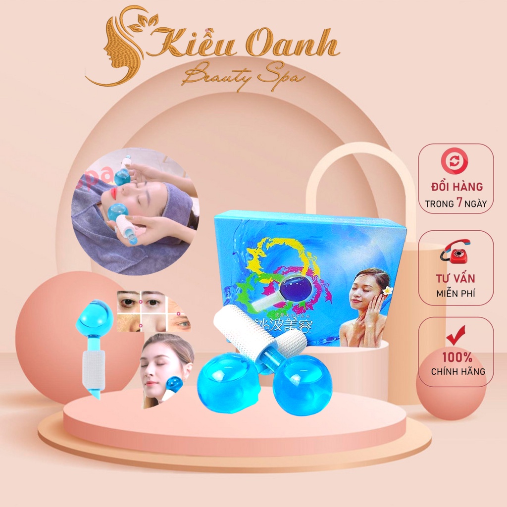 Quả cầu lạnh massage mặt, đẩy tinh chất | Quả cầu lạnh cao cấp - massage mặt [Hàng cao cấp]