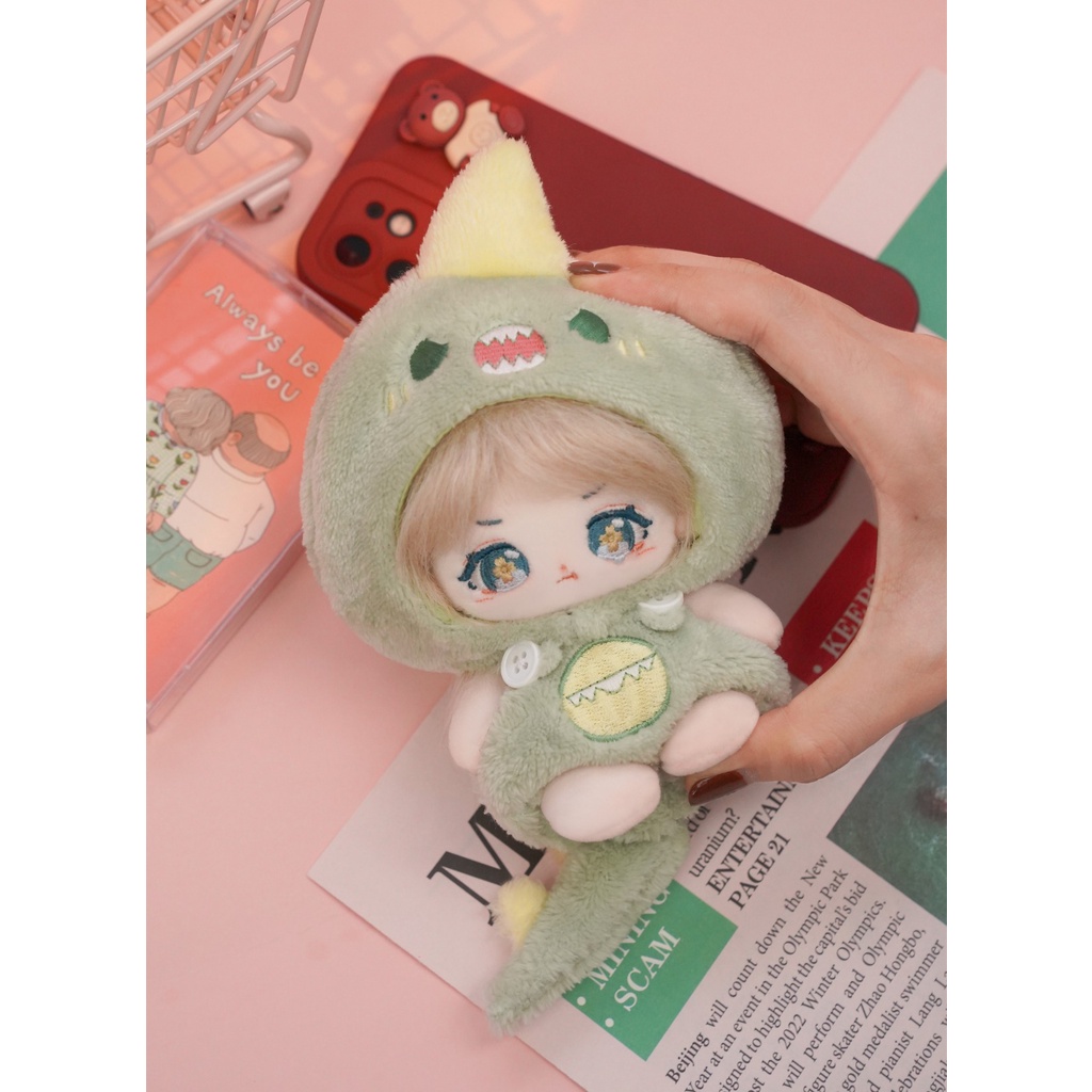 DOLL KHÔNG THUỘC TÍNH TÓC TƠ 10CM 20CM - BÚP BÊ KHÔNG THUỘC TÍNH TÓC TƠ 10CM 20CM