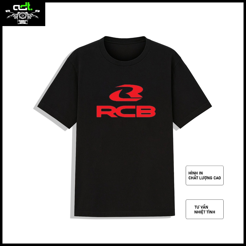 Áo thun Đen - Trắng - Racing Boy cực chất giá rẻ