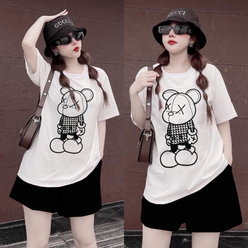 Bộ đùi Gấu mắt xx áo karo TTB666