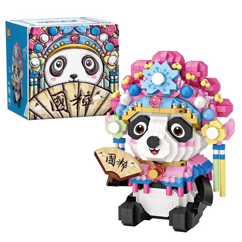 Đồ chơi lắp ráp mô hình nhân vật kinh kịch Opera linh thú-8101-9265