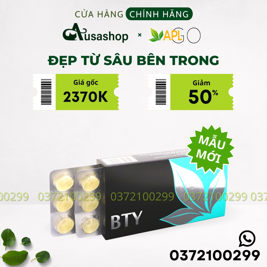 BTY – Viên Ngậm Làm Đẹp Toàn Diện APLGO - Sỉ Lẻ Giá Tốt