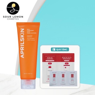Sữa rửa mặt làm sạch sâu, dịu nhẹ có pH thấp Aprilskin Carrot Acne Foam Cleanser 120ml