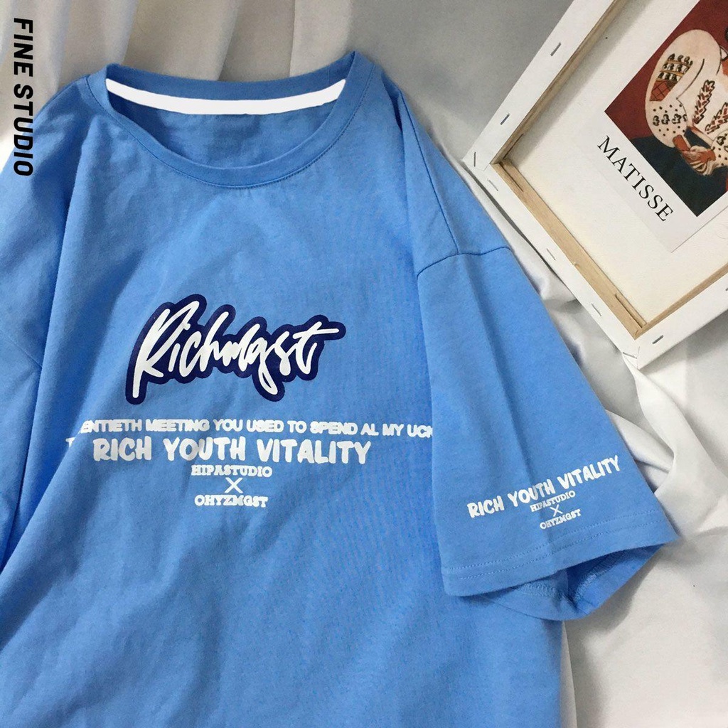 Quần Dài Lưng Cao Ống Rộng Dây Rút In Họa Tiết Phong Cách Hip Hop Đường Phố Mỹ Thời Trang Cho Nữ